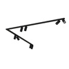Nowodvorski Lampa sufitowa listwa czarna reflektor MONO CORNER 2x150