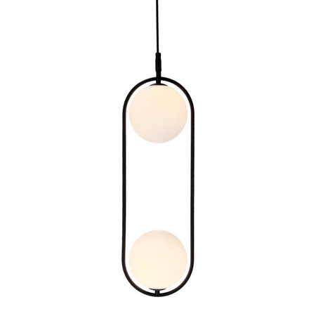 Cordel zwis 2X28W G9 czarny 32-10155