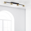 Lampa sufitowa DALLAS Gold/Black 4xGX53