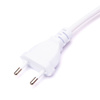 Kinkiet ścienny z abażurem Oro biały kabel