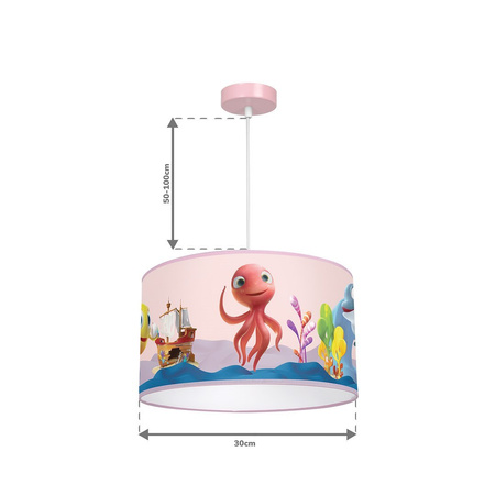 Lampa wisząca OŚMIORNICA LOLA MiniMini  dziecięca 1xE27
