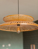 Lampa wisząca  boho ZEN bambusowa duża 60cm TH07
