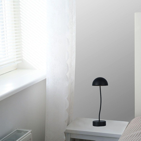 Lampka Biurkowa Nocna V-TAC 3W LED Ładowanie Ściemnianie Czarna 