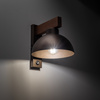 Kinkiet OSLO BROWN 1xE27