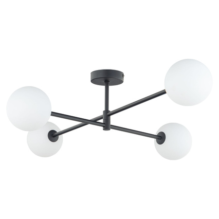 Lampa sufitowa SARIUS Black 4xG9