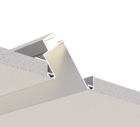 Profil LED POKET srebrny nieadowany KLUŚ 3m