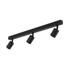 Tk Lighting NEX BLACK lampa sufitowa 3XGU10 