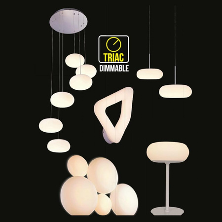 Oprawa V-TAC 40W LED fi.50cm Ściemnialna Biała VT-7503 3000K 3100lm 3 Lata Gwarancji