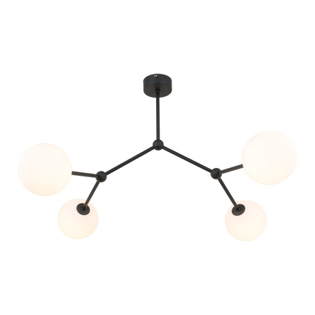 Lampa sufitowa FAIRY Black 4xG9