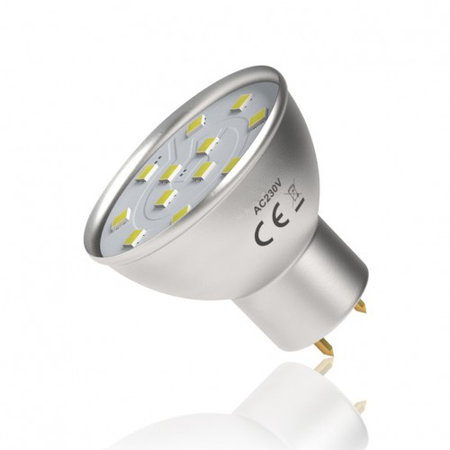 Mała żarówka LED MR11 4W 35mm 12V zimna