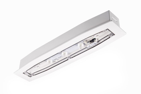 Oprawa sieciowo-awaryjna podtynkowa SUPREMA SOH 600 CB IP54 PT / współpraca z centralną baterią / 94592