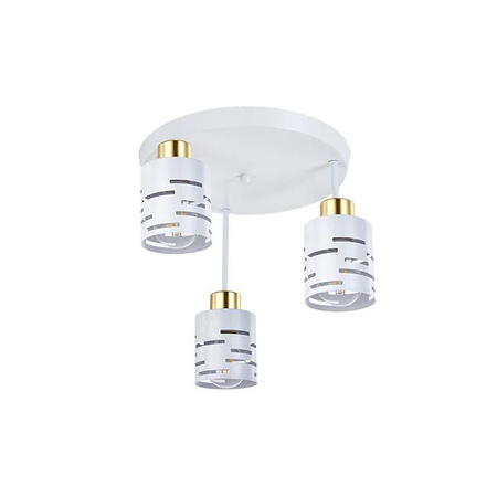 Lampa sufitowa 3xE27 LED Elen biała