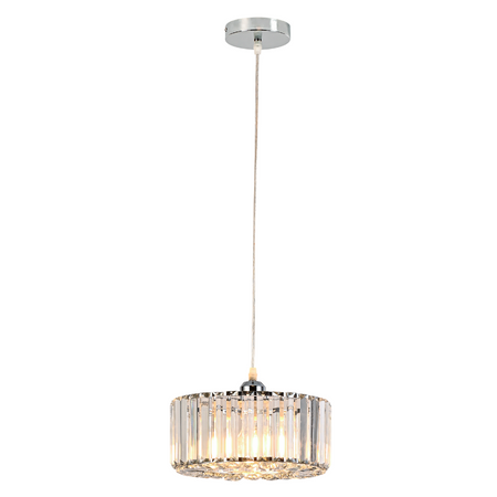 Light prestige Vetro wisząca okrągła chrom LP-2910/1P CH round