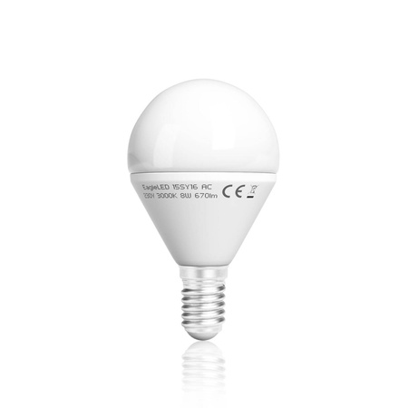 Żarówka LED kulka E14 8W=60W Ciepła EL