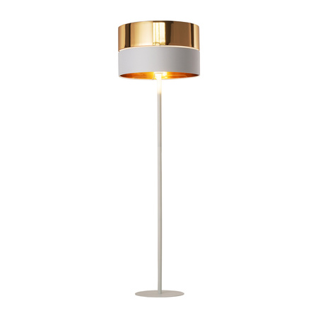 Lampa podłogowa HILTON White/Gold 1xE27