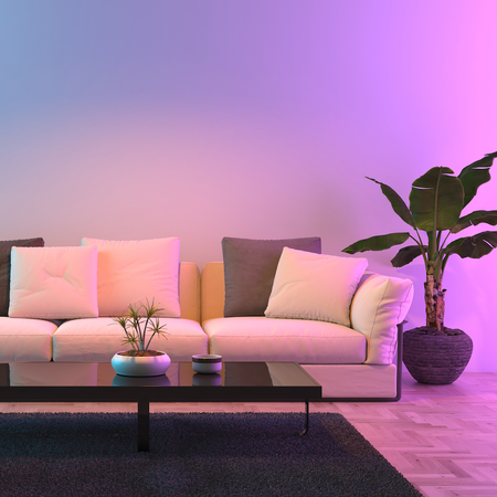 Inteligentna żarówka LED E27 A60 10W Smart RGBW + Pilot