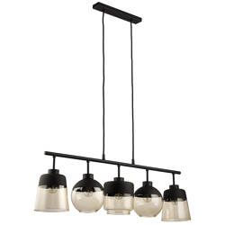 Lampa wisząca AMBER LAMPA 5xE27