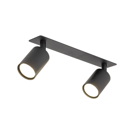 Tk Lighting NEX BLACK lampa sufitowa 2XGU10