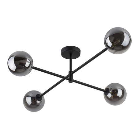 Lampa sufitowa SARIUS Black/Graphite 4xG9