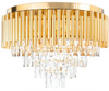 Lampa kryształowa luksusowa żyrandol Luxury WSC014 złota duża