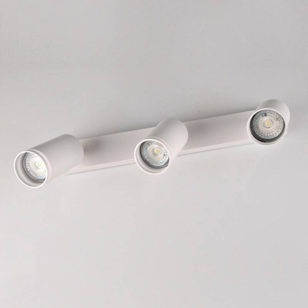 Lampa ścienno-sufitowa PARIS 3 GU10 Biała