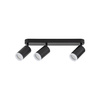 Lampa sufitowa JET Black 3xGU10