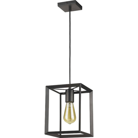 Napoli lampa wisząca czarna LP-4146/1P-BL
