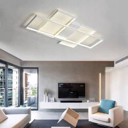 Lampa sufitowa Led ring 123W biała sterowana pilotem