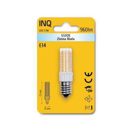 Żarówka LED E14 7,7W 960lm 6500K tower