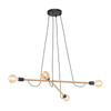 Lampa wisząca HELIX WOOD 4xE27
