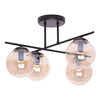 Wyjątkowa lampa sufitowa z czterema kloszami K-5161 z serii DELTA