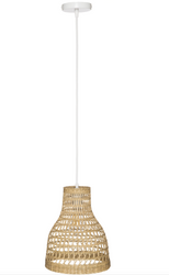 Lampa wisząca BOHO Africa trawa morska  26cm PHU18 biała