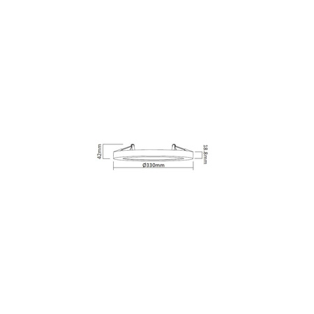 York plafon 2 w 1 4000K biały LP-330/1C 4WH