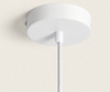 Lampa Wisząca z Metalu Cassandra biała