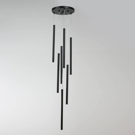  Lampa wisząca Lungo 7xG9 czarna