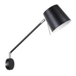 Kinkiet obrotowy czarny matowy regulowany E27 40W Killy