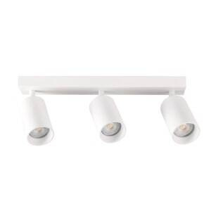 Lampa ścienno-sufitowa MARIBEL 3 GU10 biała + złote pierścienie