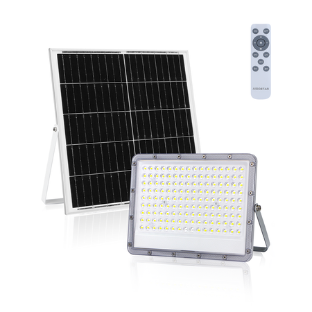 Naświetlacz Solarny LED 200W 2000lm 6500K z pilotem