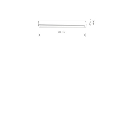 Nowodvorski Plafon czarny STRAIGHT CEILING LED S