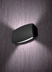 Kinkiet ABRAM 190 czarny X R7s LED 8,5W 4000K