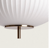 Lampa Wisząca z Metalu i Szkła BECA Oblade biała złota