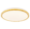 Plafon LED biały drewno 36W 4000K Gandava 14-75260