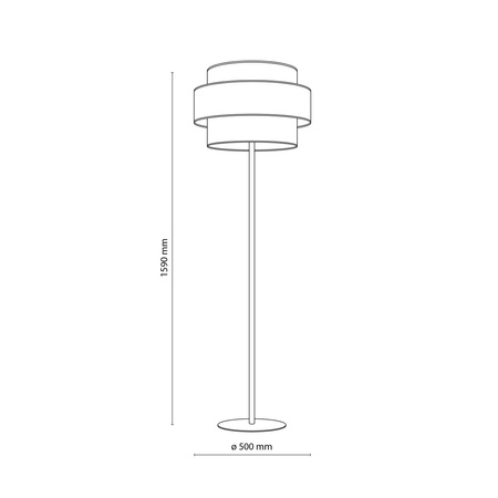 Lampa podłogowa Trio JUTA Mix E27