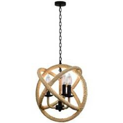Lampa wisząca ROPE GLOBO E14x3