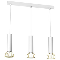 Lampa wisząca DANTE White/Gold 3xGU10