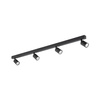Tk Lighting NEX BLACK lampa sufitowa  4XGU10