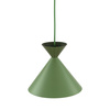 LAMPA WISZĄCA MATTEO PEAPOD GREEN 1XE27  S