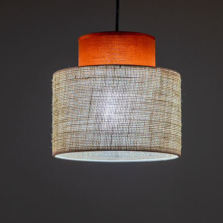 Lampa wisząca Duo JUTA Brown E27