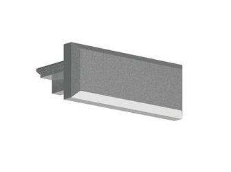 Zaślepka końcowa MICRO-PLUS srebrna KLUŚ