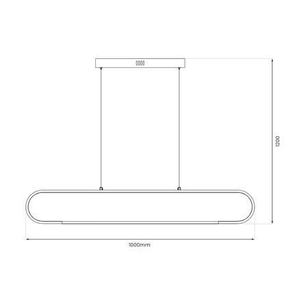 Lampa wisząca FRAME 42W